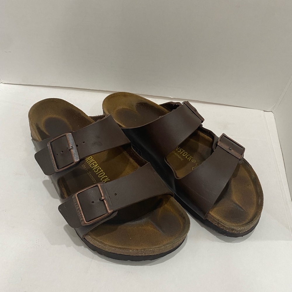 Birkenstock leather Arizona sandals